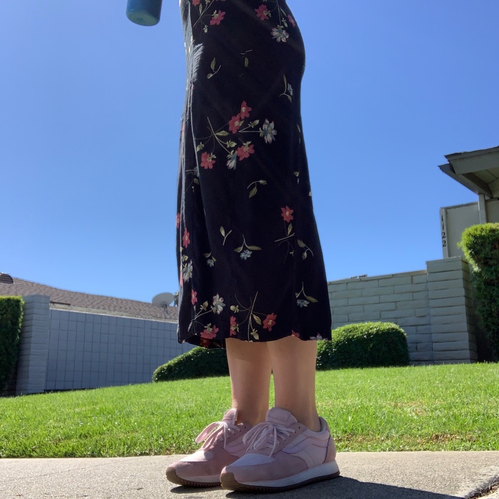 Pink Vans sneakers